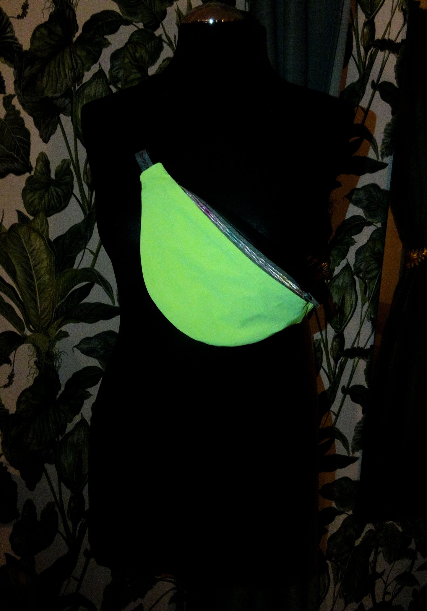 Bauchtasche/ Gürteltasche "reflektierendes Neon"