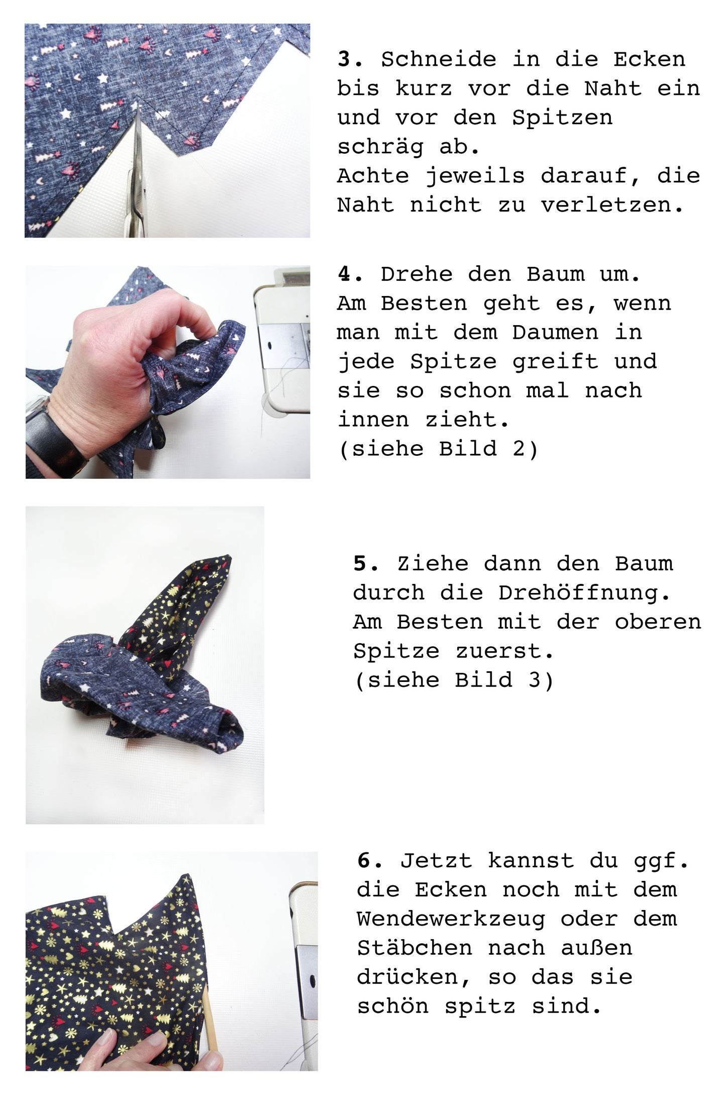 DIY Nähpaket Tannenbaumkissen