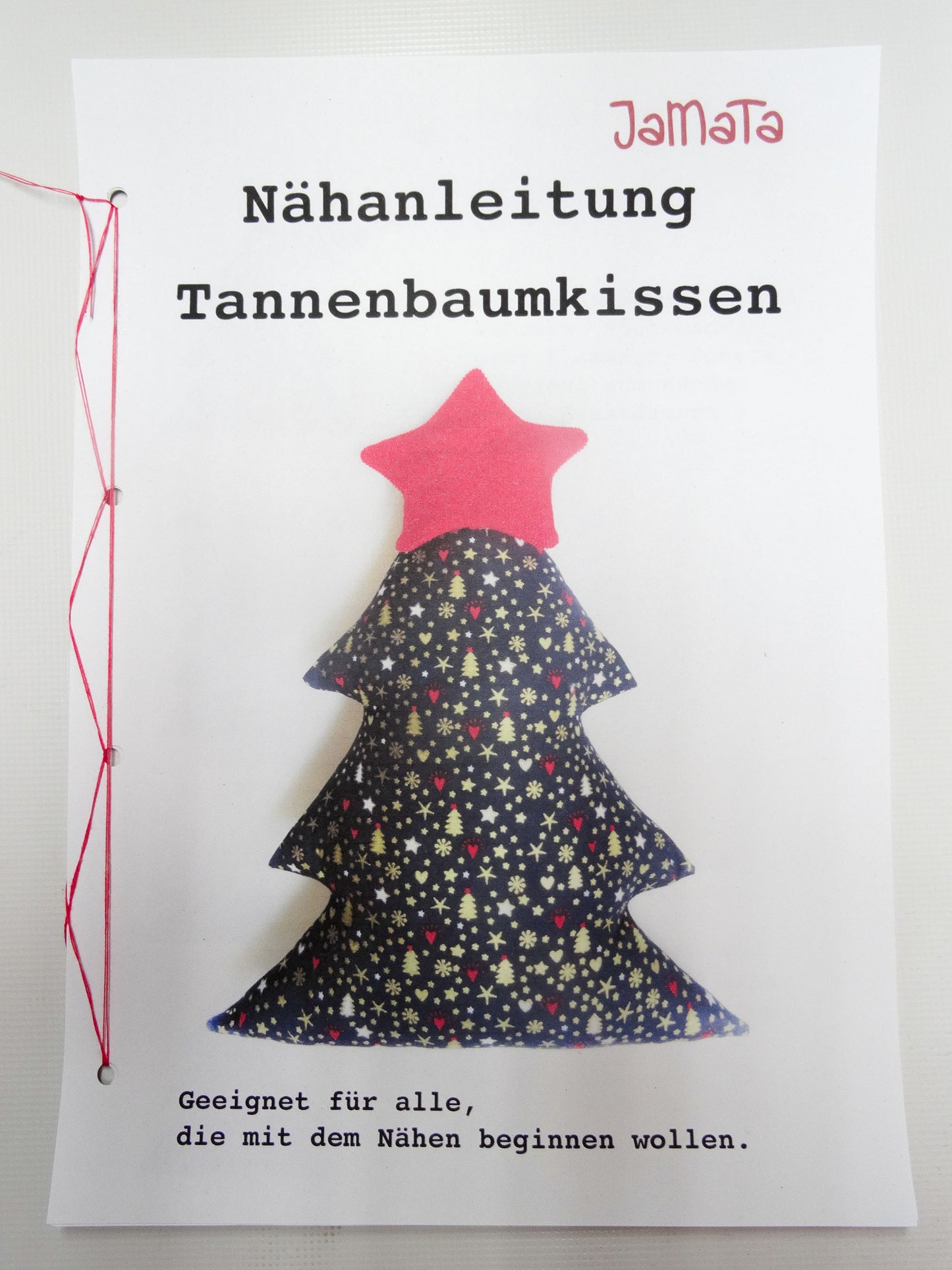 DIY Nähpaket Tannenbaumkissen