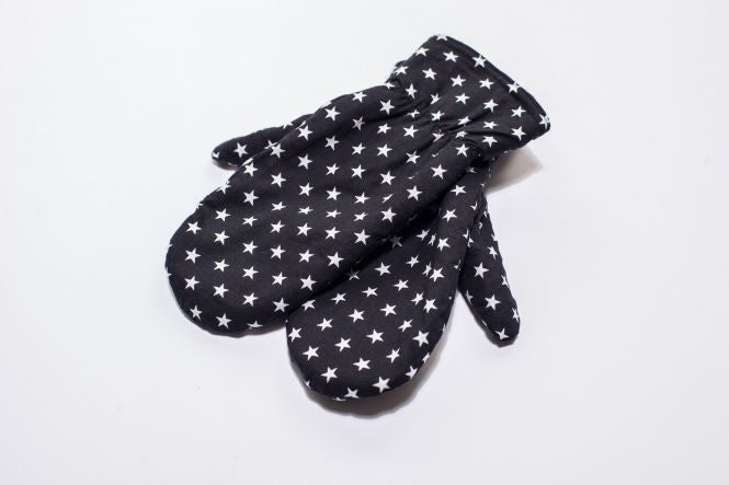 handschuhe sterne Handschuhe, Fäustlinge "Black Star" – JaMaTaShop