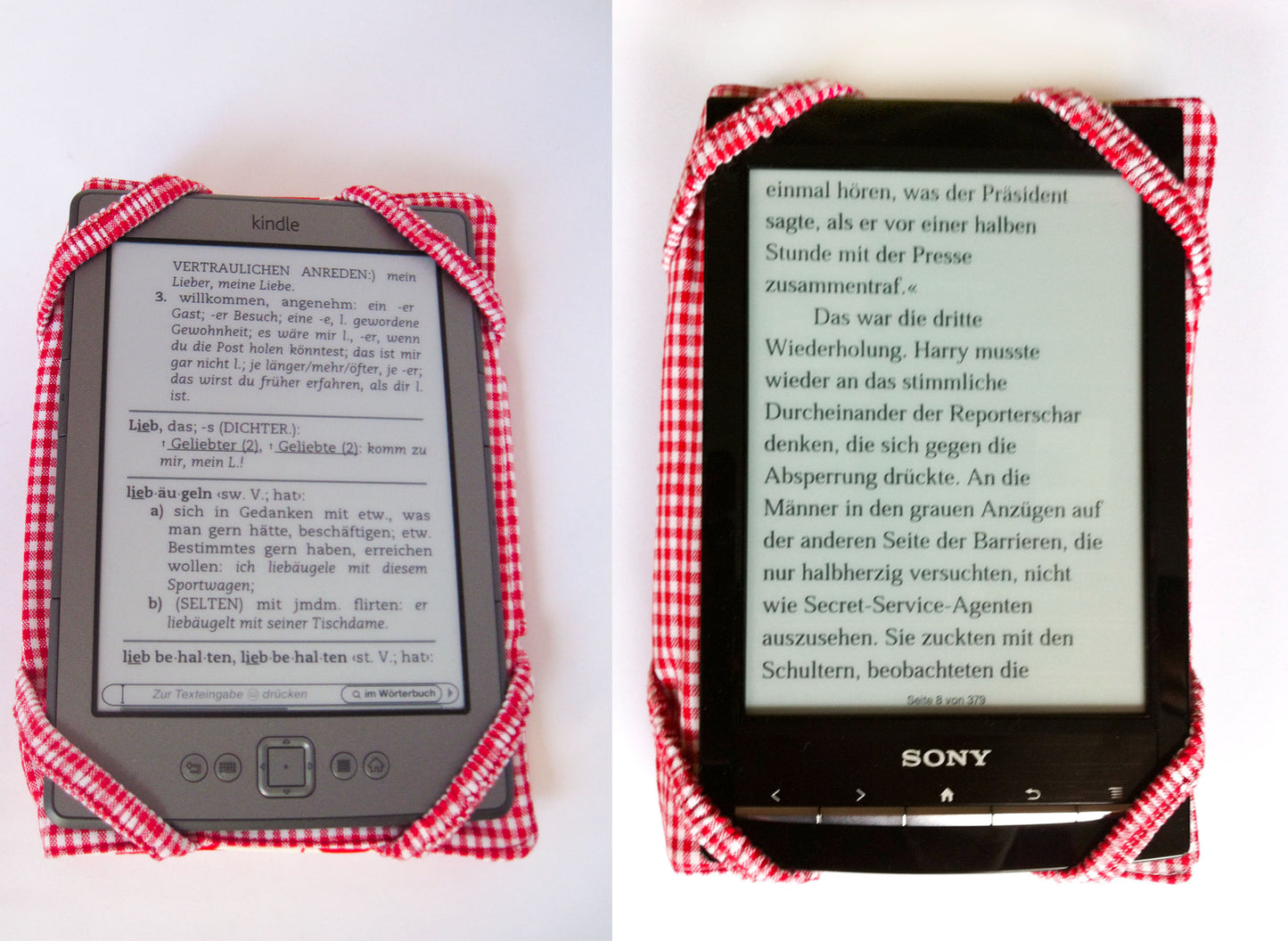 eBook-Reader Tasche "Red Delicious"